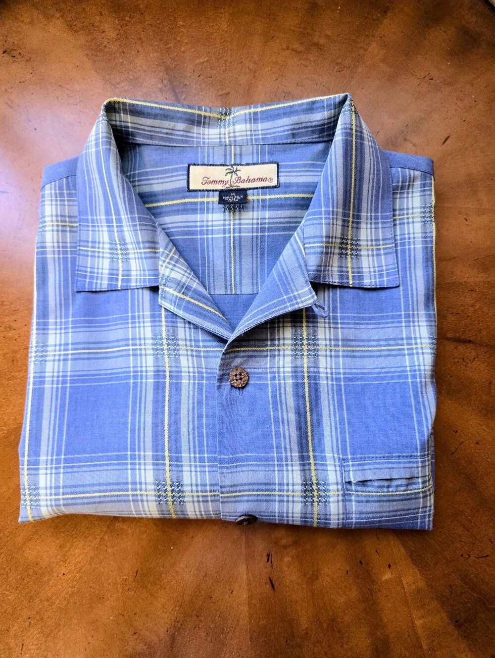 Tommy Bahama (M) Blue Club Shirt
